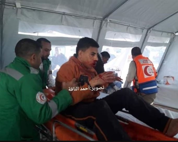 شهيد وعشرات المصابين بالرصاص الحي شرق قطاع غزة