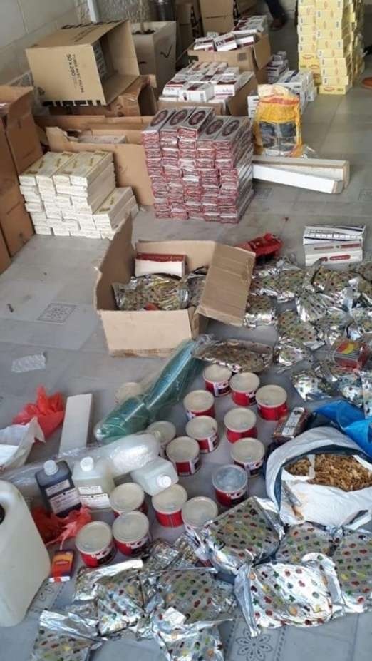 وقائي جنين يضبط كميات من الدخان والمعسل المزور