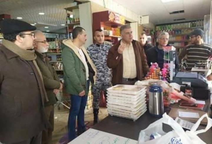 الضابطة الجمركية تقوم بجولات تفقدية على الأسواق والمحلات التجارية في عدة محافظات
